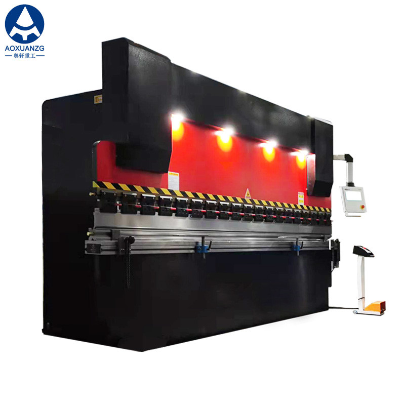 125T 4000MM CNC Hydraulic Press Brakes With TP10S Controller CE Certification