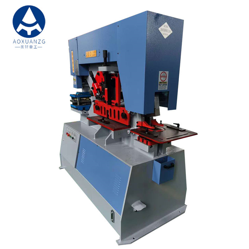 120T Hydraulic Punch And Shear Machine Industrial Grade 7.5kw